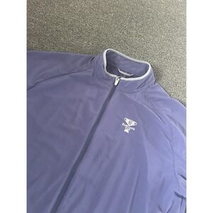 Peter Millar Zephyr Performance Golf Jacket Blue Mens Size XL East Lake Cup